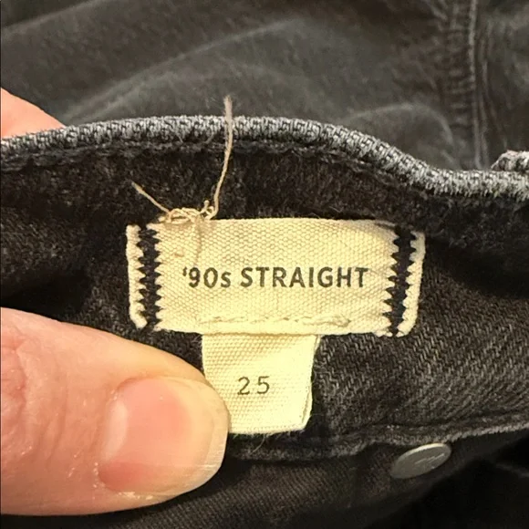 Madewell 90s Straight Jeans - Picture 4 of 5